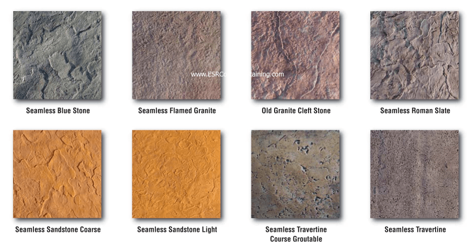 Seamless stamped concrete patio ideas