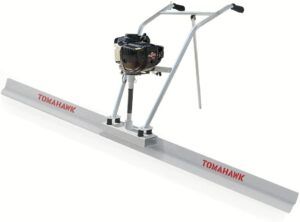 Tomahawk 37.7cc 4 Stroke Gas Concrete Wet Power Screed Cement Assembly (Engine + 4' Blade)
