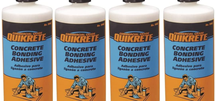 Quikrete concrete adhesive