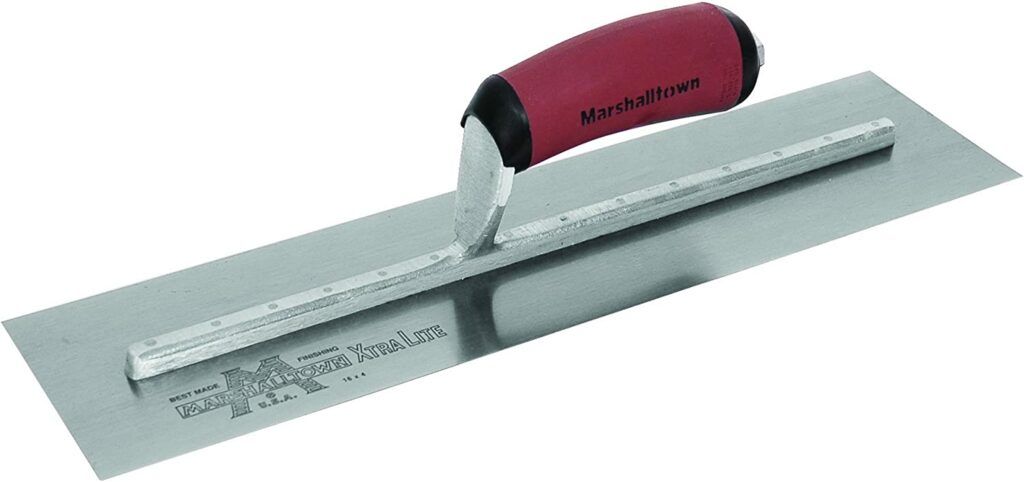 Marshalltown concrete trowel