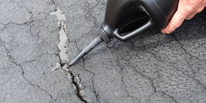 best concrete crack filler