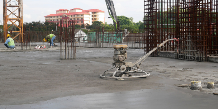 What is power floating concrete