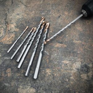 COMOWARE Concrete Drill Bit -7pcs Masonry Drill Bit Set