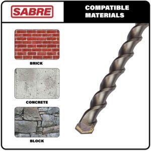 Sabre Tools 10-Pack Stone and Concrete drill bit set