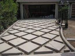 Concrete Driveway Paver Ideas