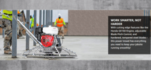 Tomahawk Power Trowel