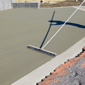 How to broom finish concrete, how to concrete.com