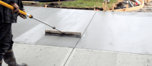 broom finish concrete examples