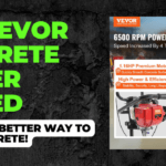 Benefits Of The Vevor Concrete Power Screed: 2024