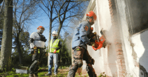 What is in concrete dust?