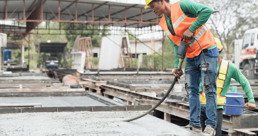 What does it mean to vibrate concrete