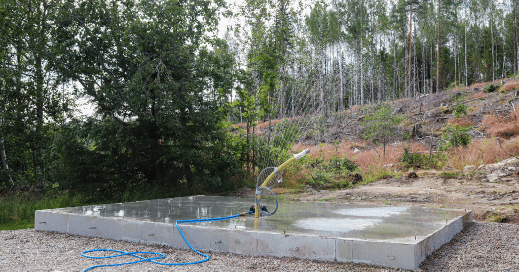How to cure concrete properly