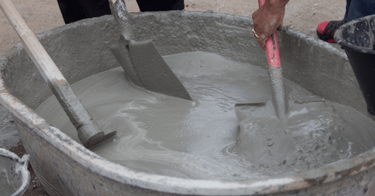 Top Mistakes Beginners Make When Mixing Concrete - too much water