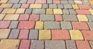 Types of concrete, stamped concrete