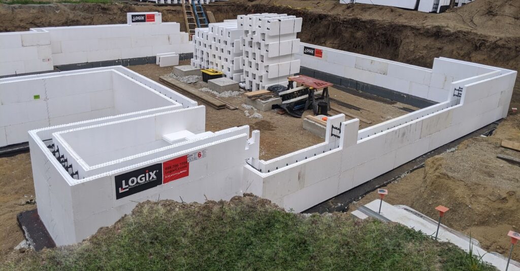 How do insulated concrete forms work?