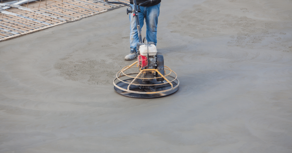 Types of concrete finishes