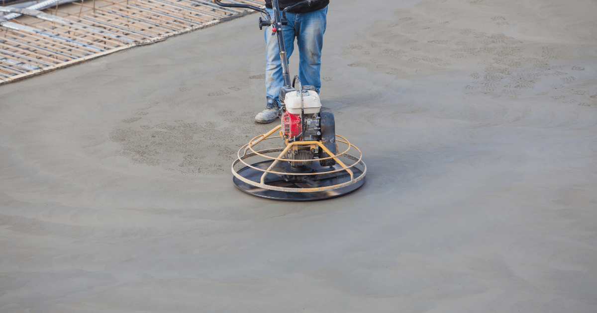Types of concrete finishes