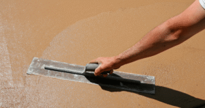 Getting a smooth concrete finish